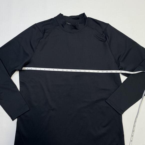 Under Armour ColdGear Infrared Shirt Mens 2XL Black Fitted UA Storm Golf - Picture 9 of 13